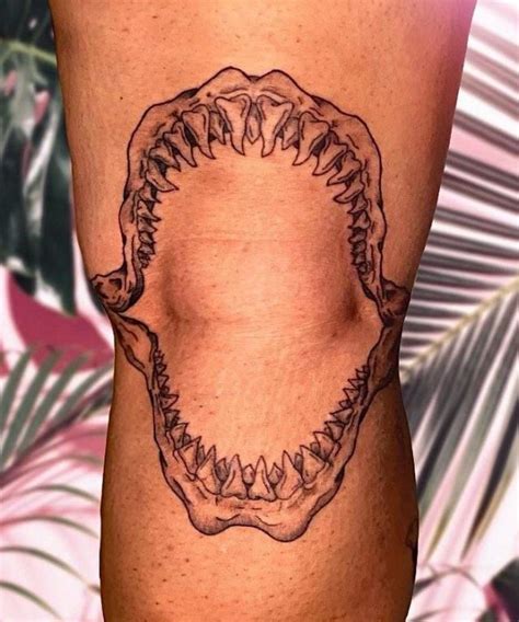 10 Unique Shark Jaw Tattoos For Your Inspiration Style Vp