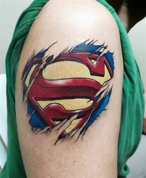 100 Compelling Superman Tattoo Designs With Meanings And Ideas Body