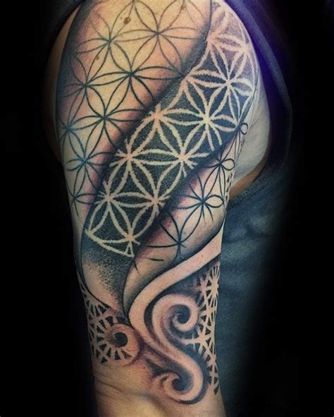 100 Epic Flower Of Life Tattoo Designs For Men 100 Epic Flower Of Life Tattoo Designs For Men