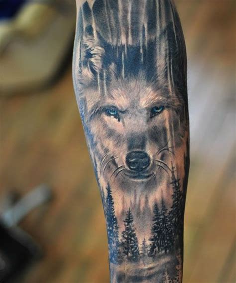 101 Best Wolf Tattoos For Men Cool Designs Ideas 2021 Guide Wolf