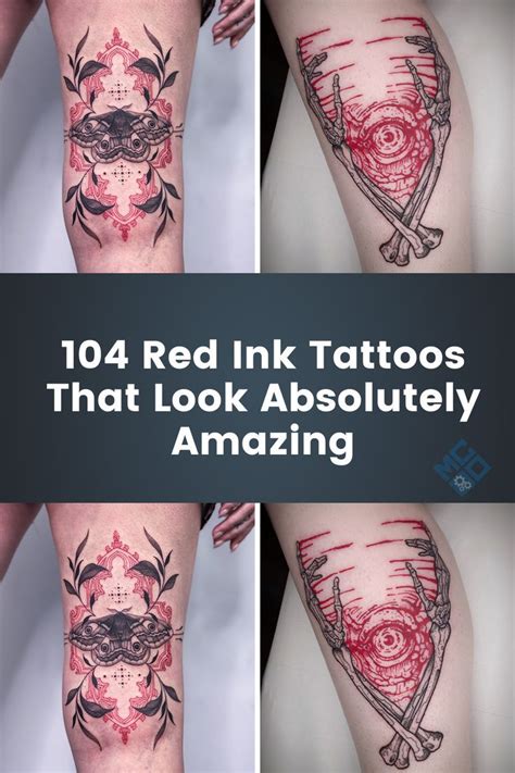 104 Red Tattoo Ideas All You Have To Know About Red Ink Tattoo Design 104 Red Tattoo Ideas All You Have To Know About Red Ink Tattoo Design
