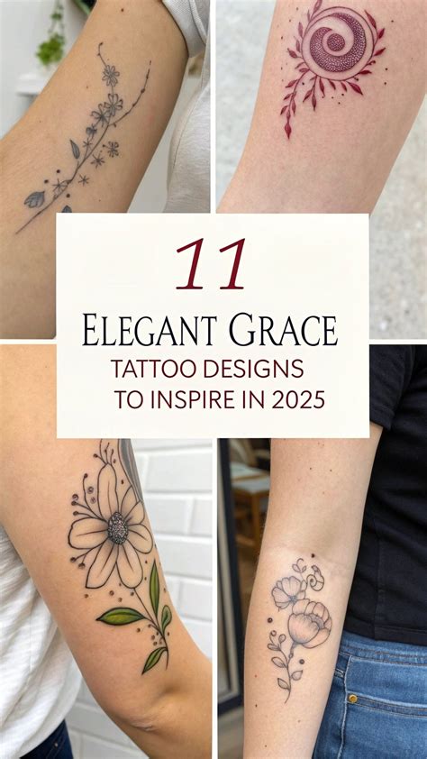 11 Elegant Grace Tattoo Designs To Inspire In 2025 Elegant Look