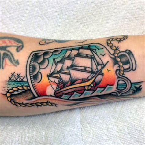 110 Traditional Ship Tattoos Designs 2020 Pirate Sailing Sunken 110 Traditional Ship Tattoos Designs 2020 Pirate Sailing Sunken