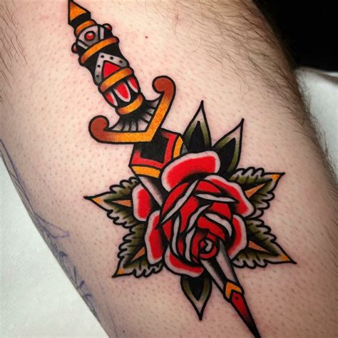 12 Traditional Dagger Tattoo Ideas To Inspire You In 2024 12 Traditional Dagger Tattoo Ideas To Inspire You In 2024