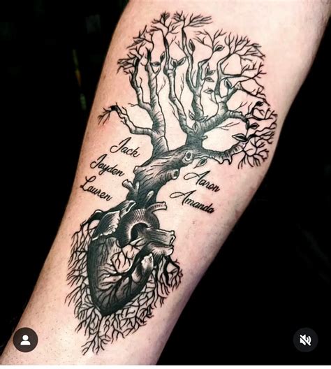 12 Unique Family Tree Tattoo Ideas You Ll Love