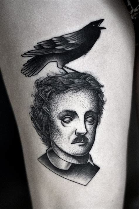 15 Eerie Edgar Allan Poe Tattoos Artofit
