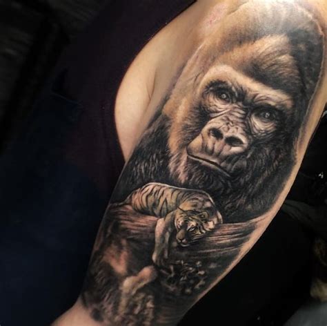 190 Magnificent Gorilla Tattoo Designs With Meanings 2024 Gorilla 190 Magnificent Gorilla Tattoo Designs With Meanings 2024 Gorilla