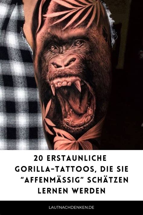 20 Erstaunliche Gorilla Tattoos Die Sie Amp Quot Affenm Ig Amp Quot Sch Tzen Lernen 20 Erstaunliche Gorilla Tattoos Die Sie Amp Quot Affenm Ig Amp Quot Sch Tzen Lernen