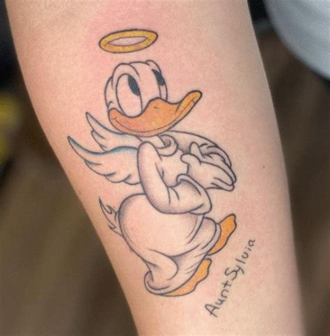 25 Donald Duck Tattoo Designs With Meanings And Ideas Body Art Guru