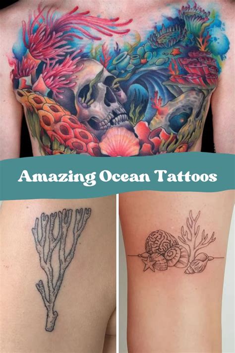 50 Unique Coral Reef Tattoo Designs For Men 50 Unique Coral Reef Tattoo Designs For Men