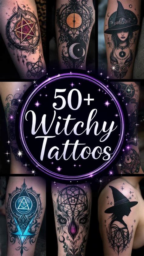 50 Witchy Tattoos And Their Mystical Meanings Wiccan Tattoos