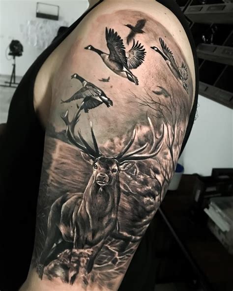 500 Best Hunting Tattoo Ideas Designs And Meaning 2026