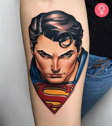 55 Superman Tattoo Designs To Inspire The Hero In You