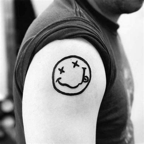 60 Nirvana Tattoo Designs For Men Rock Band Ink Ideas 60 Nirvana Tattoo Designs For Men Rock Band Ink Ideas