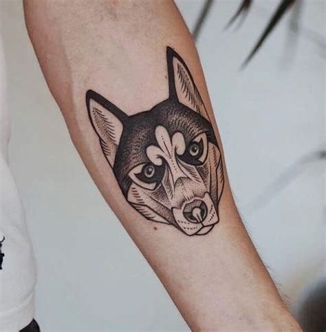 60 Popular Husky Tattoos In Traditional Styles Inku Paw