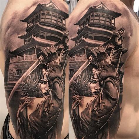 75 Best Japanese Samurai Tattoo Designs Amp Meanings 2019