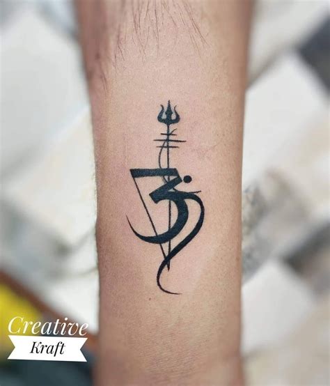 80 Om Tattoo Designs With Meaning 2023 Ideas With Lord Shiva Trishul