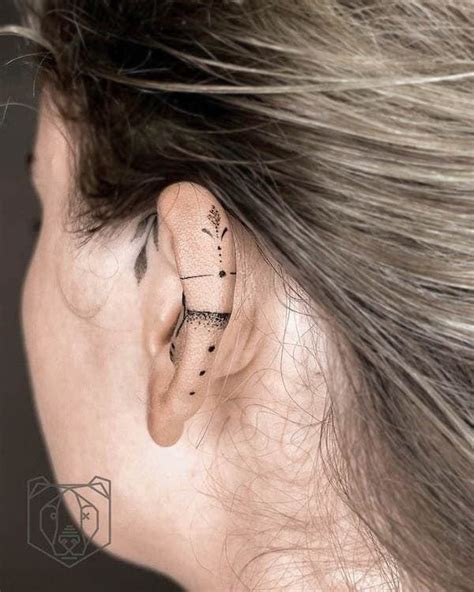 94 Unique Ear Tattoos For Men And Women Our Mindful Life Ear Tattoo
