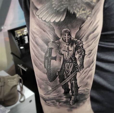 Armor Of God Half Sleeve Tattoo At Johnny Sanderson Blog