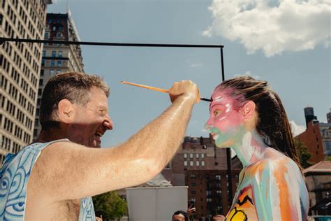 At Nyc Bodypainting Day Naked Bodies Become Artists Canvases The At Nyc Bodypainting Day Naked Bodies Become Artists Canvases The