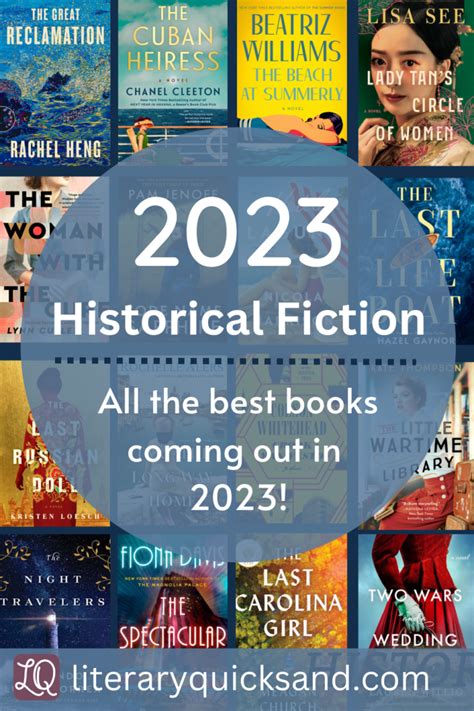 Best Historical Fiction 2023 Epic List Of New Releases Literary Quicksand