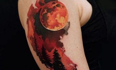 Blood Moon Tattoos Collection Of Designs And Explanation