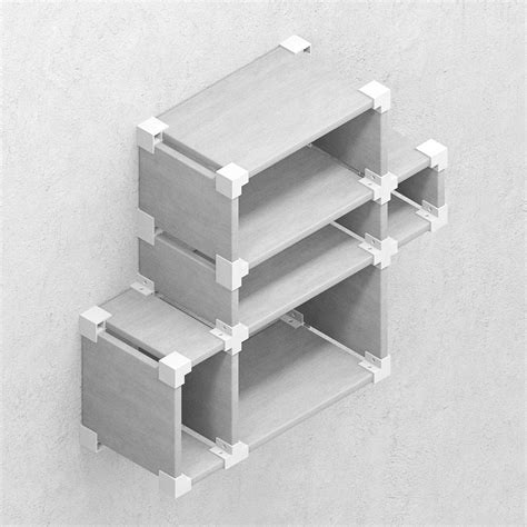 Brackets For Modular Shelf System Files For 3D Print Brackets For Modular Shelf System Files For 3D Print