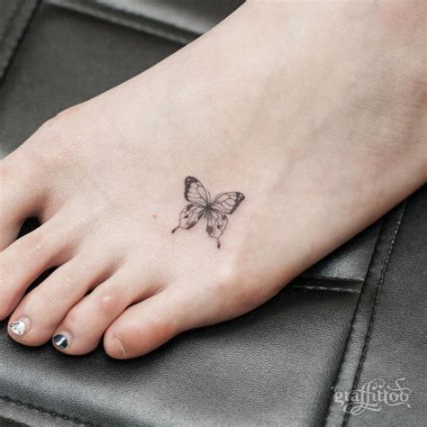 Butterfly Foot Tattoo Best Tattoo Ideas Gallery