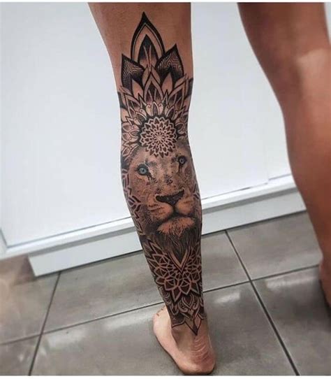 Calf Leg Tattoos