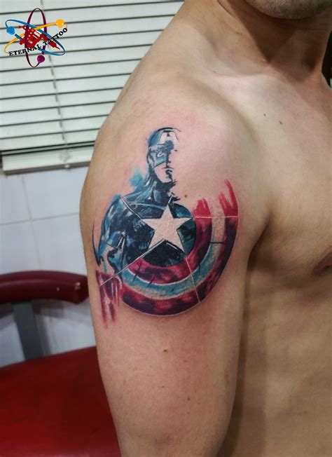 Captain America Tattoo Marvel Tattoos Avengers Tattoo Sleeve Tattoos Captain America Tattoo Marvel Tattoos Avengers Tattoo Sleeve Tattoos
