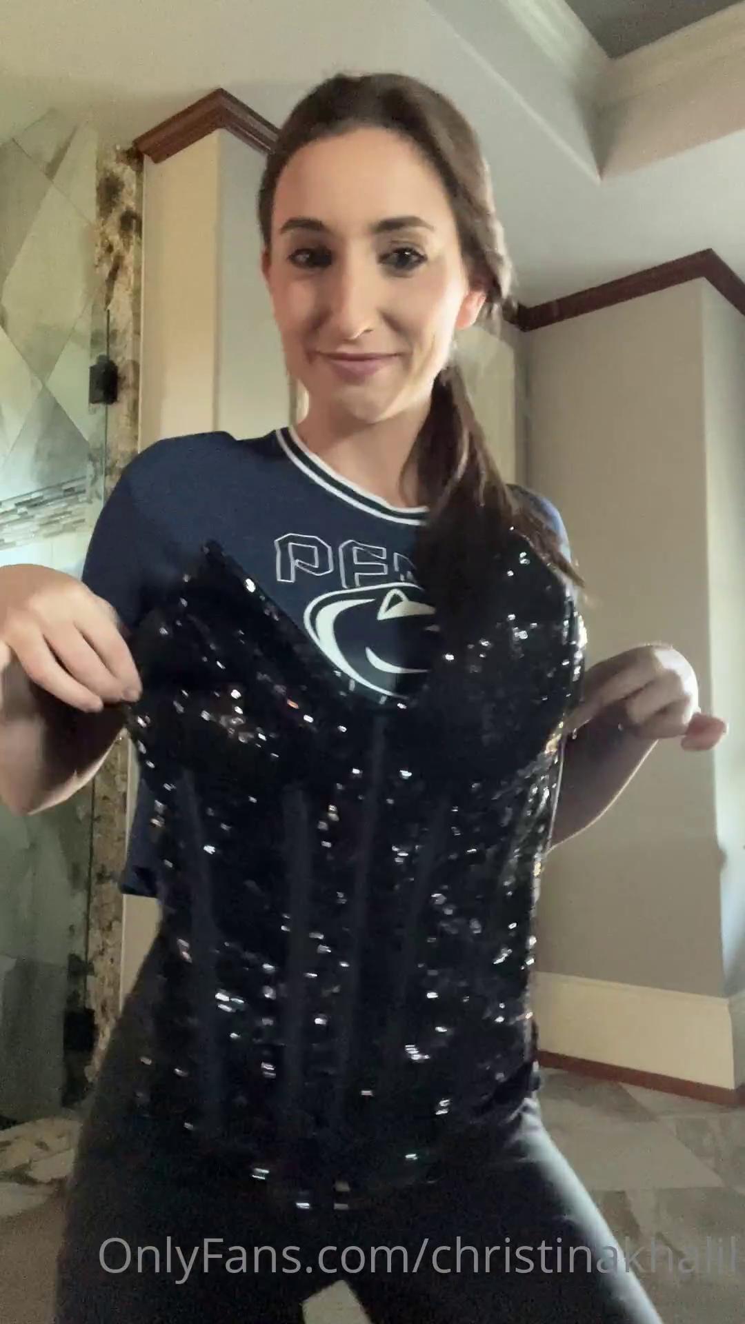 Christina Khalil Halloween Try On Onlyfans Video Leaked Influencers