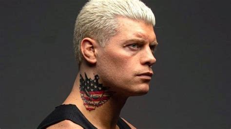 Cody Rhodes Tattoo Did Cody Rhodes Really Get His Tattoo While He Was
