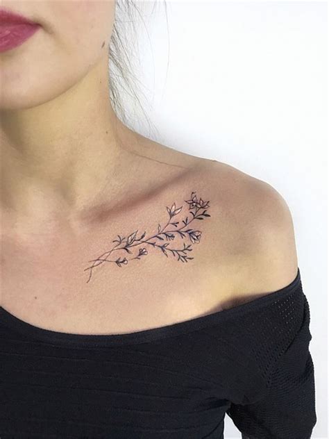 Collar Bone Tattoos Pain Level Bronctattooaus Com