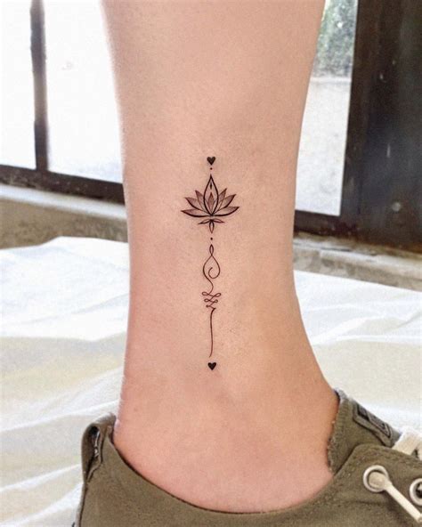 Creative And Beautiful Ankle Tattoo Ideas For Women Small Unique And