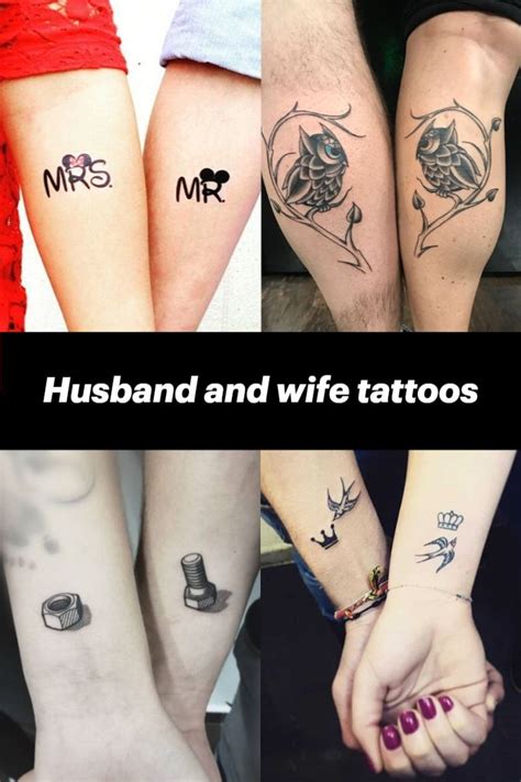 Cute Husband And Wife Tattoo Ideas Riccda