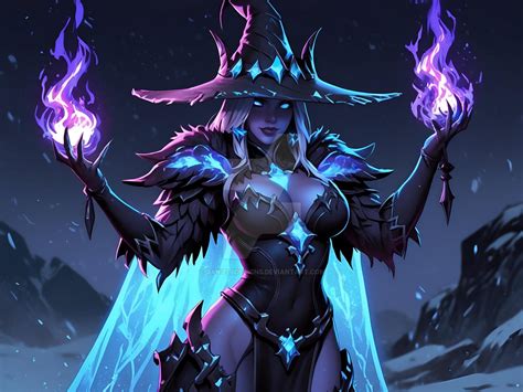 Cyber Witch Alluring Fusion Of Magic And Tech By Danielbdesigns On Deviantart