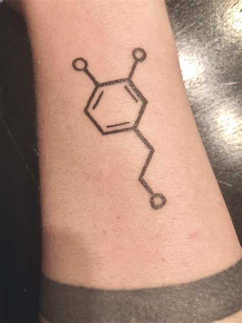 Dopamine Molecule By Marissa At Ink Amp Needle South In Lansing Mi R Dopamine Molecule By Marissa At Ink Amp Needle South In Lansing Mi R