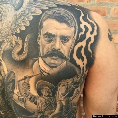 Emiliano Zapata And Pancho Villa Tattoos Emiliano Zapata And Pancho Villa Tattoos