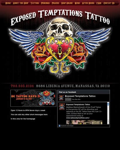 Exposed Temptations Tattoo 283 Photos Amp 301 Reviews 8696 Liberia