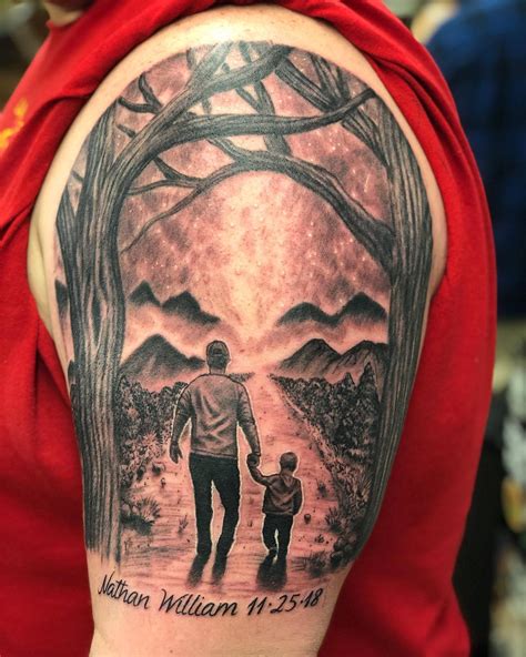 Father And Son Matching Tattoo Ideas At Jacob Freeman Blog