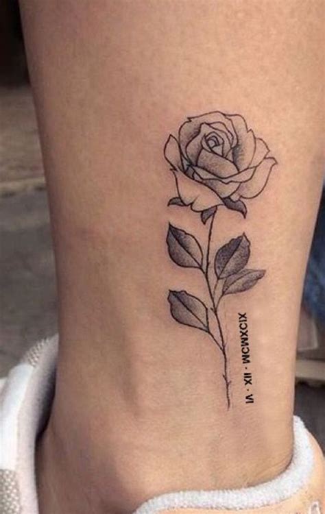 Flower And Rose Tattoos