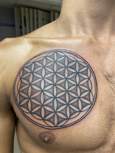Flower Of Life Symbol Tattoo Flower Of Life Symbol Tattoo