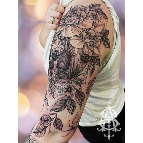 Flower Tattoo Artist Chicago At Bailey Walters Blog