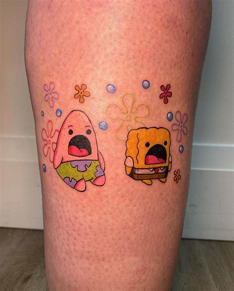 Funny Spongebob Tattoos Bronctattooaus Com