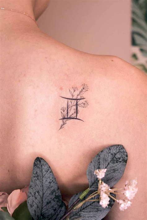 Unlock Gemini Tattoo Ideas: Twin Symbols In Bold Designs