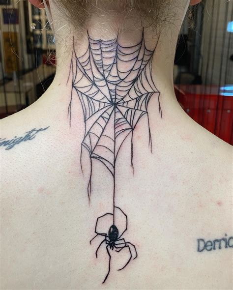 Geomar Cervantes Spider Tattoo On The Neck I Love Spiders Let S Do More Spiders Dm Me To Get Some Ideas Going Tattoos Instagram