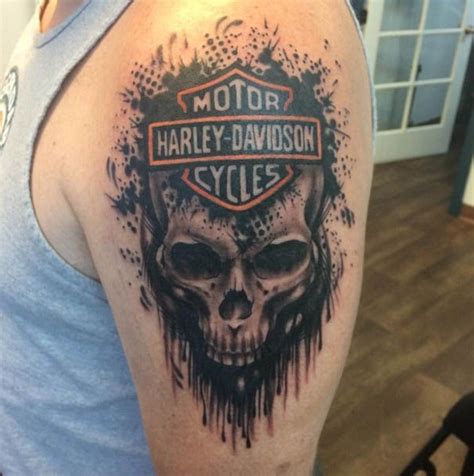 Harley Davidson Tattoos Designs Ideas And Meaning Tattoos For You