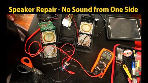 How To Fix Computer Speakers No Sound From One Side Diagnose And Repair