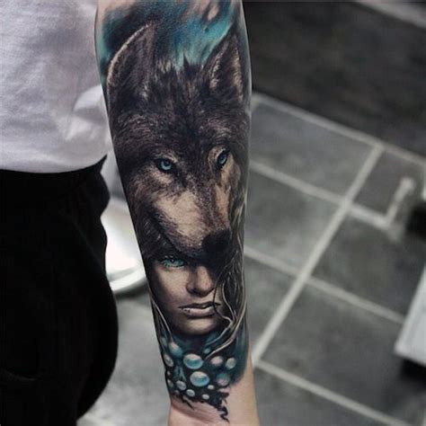 Human Wolf Tattoos Wonderful Wolf Tattoo Ideas Amp Styles For Men