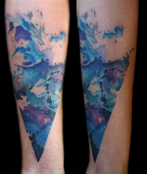 Incredible Watercolour Tattoos Watercolor Dna Forearm Tattoo Amazing